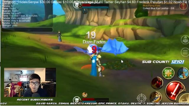 AQ3D Beta Live Stream: Time to get Max Level! смотреть онлайн