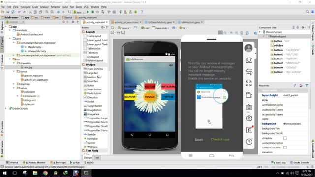 Creating your own Web Browser in Android Part 3 (Adding Search Functionality) смотреть онлайн