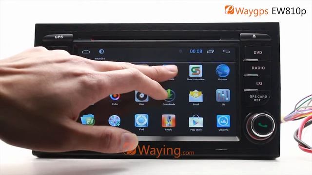 Ewaying EW842P Android4.2 Car DVD autoradio with gps navi for Audi A4 A3 TT смотреть онлайн