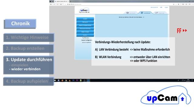 Update und Backup einspielen смотреть онлайн