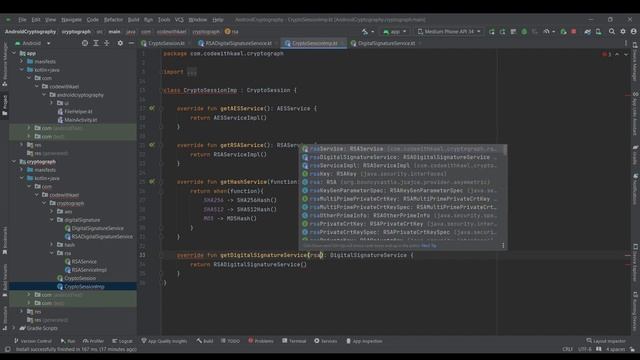 06. RSA Digital Signature Verification of File and Text - Android Cryptography смотреть онлайн