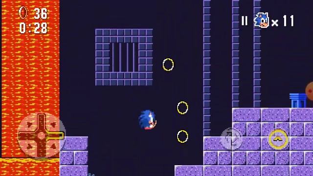 Sonic SMS Remake (debug mode) - Marble Zone смотреть онлайн