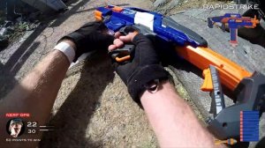 Nerf meets Call of Duty: Team Deathmatch | First Person on Real Life Nuketown!