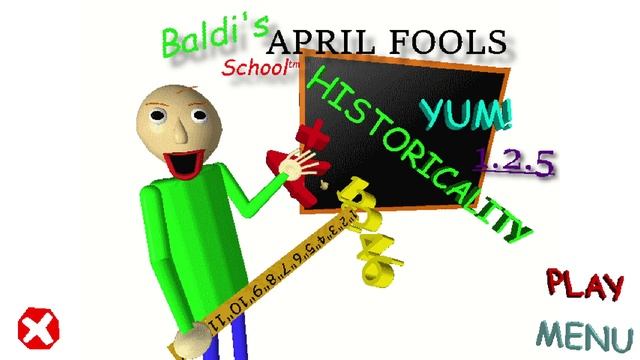 Baldi's Basics Modded - April Fools School - V1.2.5 смотреть онлайн