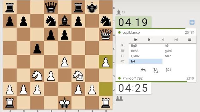 Антисицилианка 2.Фh5!? снова в деле (Antisicilian 2.Qh5!? yet again) смотреть онлайн