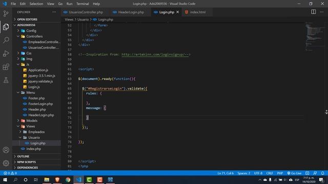 Segundo Trimestre PHP MVC Login 2 Parte Validaciones смотреть онлайн