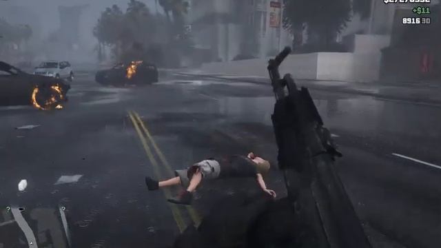 GTA 5 | Zombies In Los Santos | Real Life Mod #27 l Urdu\Hindi | Leon Gaming смотреть онлайн