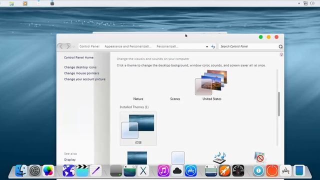 iOS8 SkinPack Win7 смотреть онлайн