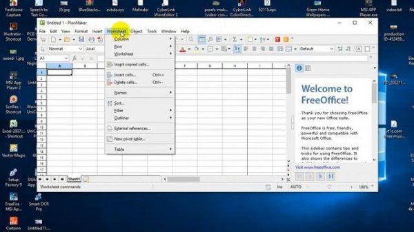 Free Office install[ Office suite ]Soft Maker ||preview