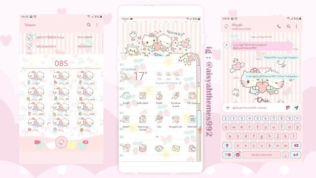 Samsung Theme Android 10 Hellokitty Daniel смотреть онлайн