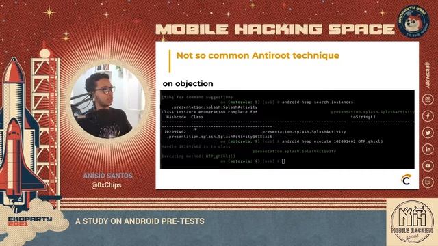 A Study on Android Pre-Tests ▪ Anísio Santos ▪ Ekoparty 2021: Mobile Hacking смотреть онлайн