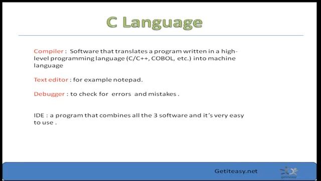 compiler and IDE in C language смотреть онлайн