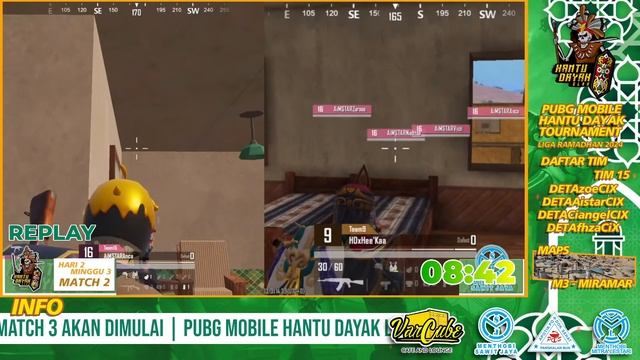 PUBG MOBILE HANTU DAYAK TOURNAMENT - LIGA RAMADHAN 2024 - HARI KE 2 MINGGU KE 3 смотреть онлайн