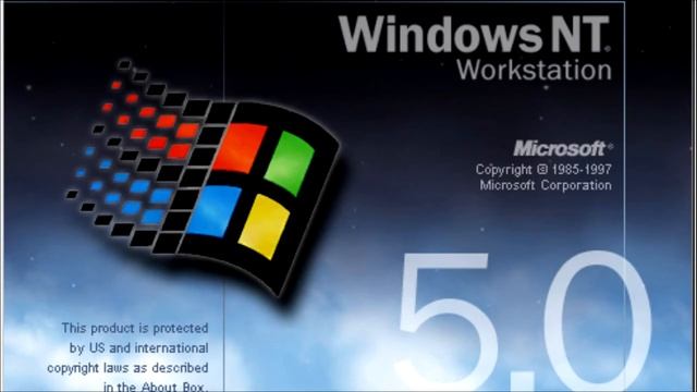Windows NT 5.0 Workstation Start up sound смотреть онлайн
