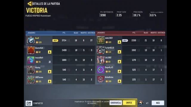 [ESP] CoD Mobile; Call Of Duty Mobile; D3_Noche