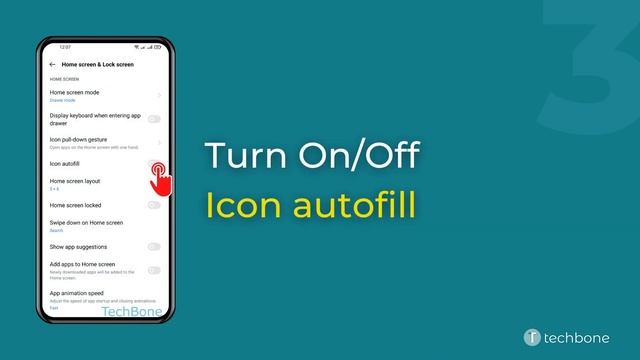 How To Turn On/Off Icon Autofill - Realme [Android 11 - Realme UI 2]