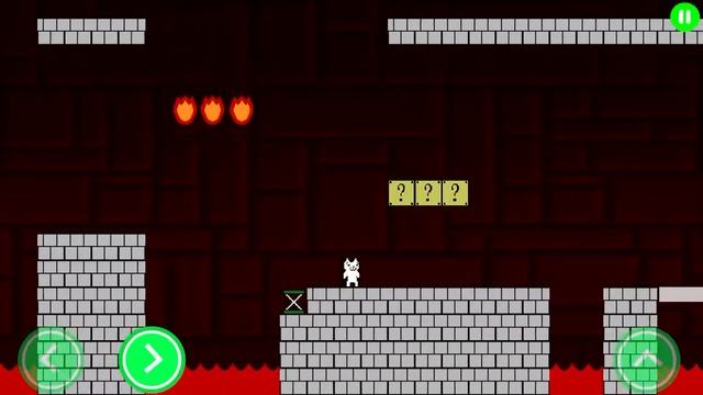 Level 6 | Cat Mario/Syobon Action HD смотреть онлайн