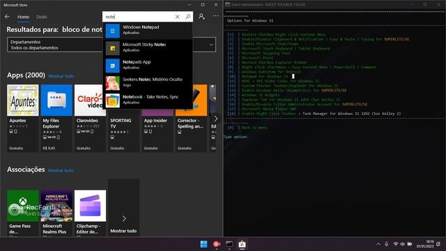 GHOST SPECTRE WINDOWS 11 ('NEW' / NOVO) - ARQUIVOS / FILES (FIX/RESOLVIDO) - 01/01/2023 смотреть онлайн