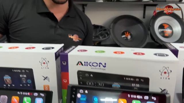 CENTRAL MULTIMÍDIA AIKON Atom Próton Com Apple Carplay e Android Auto! смотреть онлайн