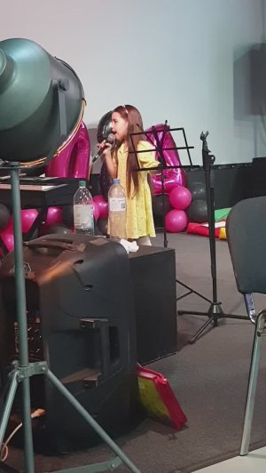 Урок вокала.