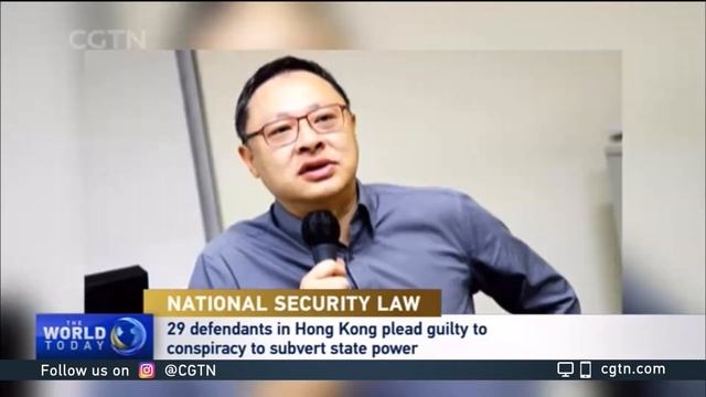 29 defendants in Hong Kong plead guilty to subversion: HK court смотреть онлайн