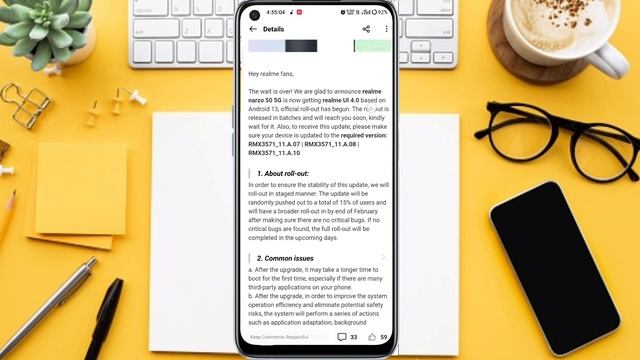 Realme UI 4.0 February Stable Update Done ✅//Realme UI 4.0 Android 13 February Stable Update Done смотреть онлайн