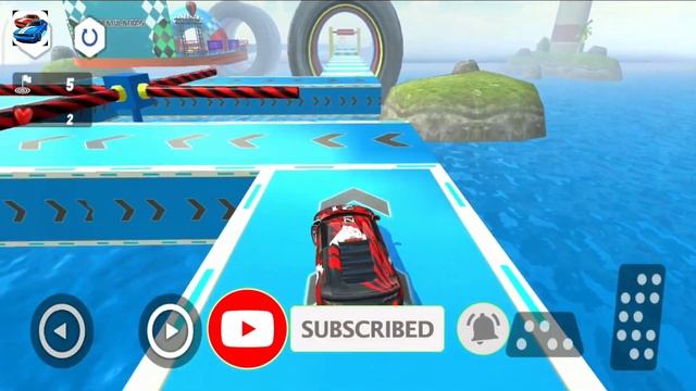 Ultimate Car Stunts - Car Games - Android Gameplay #5 смотреть онлайн