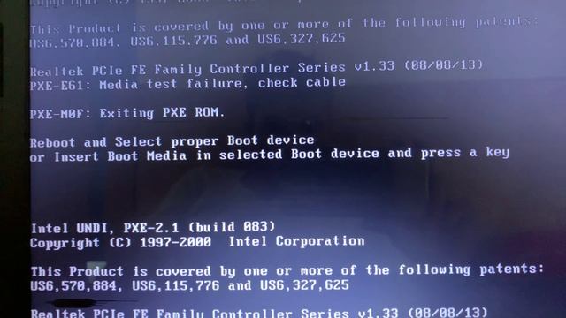 I CAN'T FIX ERROR WHEN I START WINDOW LAPTOP DELL || INTEL UNDI, PXE-2.1(BUILD 083) смотреть онлайн