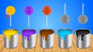Learn Colors With Fidget Spinner GumBall Candy  BathTime - Super Crazy Colors For Kids Toddlers