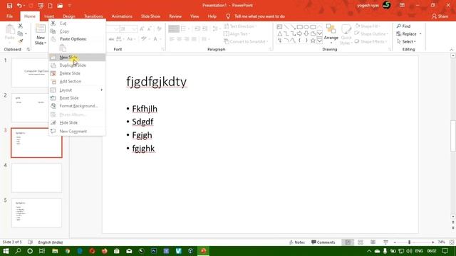 Lecture - 078 : PowerPoint 2019 : How to insert new slide | How to change slide layout | add sectio смотреть онлайн