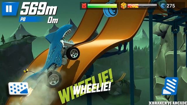 HOT WHEELS RACE OFF / Creature / Unlocked Shark Bite / Android Gameplay 2017 смотреть онлайн