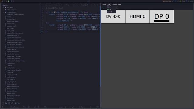 Window Manager screenlayout (FR) смотреть онлайн