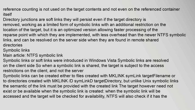 NTFS reparse point смотреть онлайн