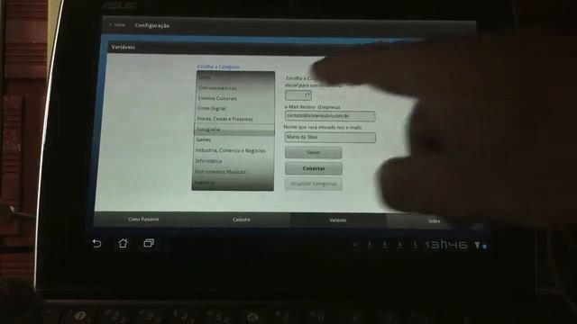 Sia Frente para tablet Android 3.2 Aula 2 Configuração смотреть онлайн