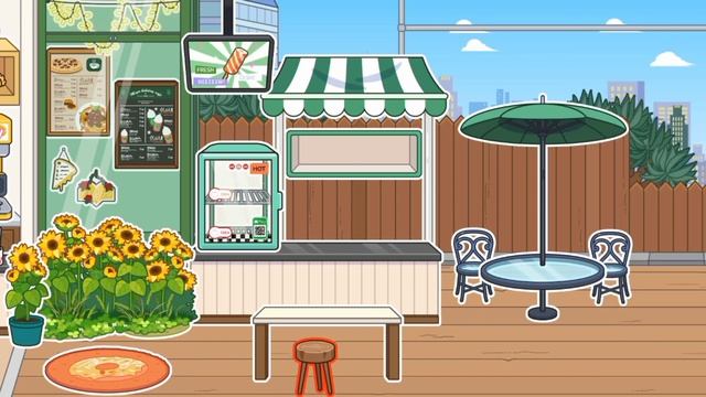 Miga World New Update Cafe Design ☕🥐 | Now On Android | Miga Town | TocaBoca