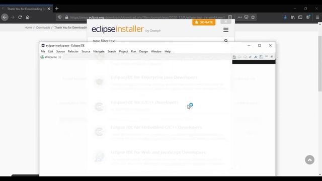 How To Download and Install Eclipse IDE in Windows 10 Step By Step смотреть онлайн