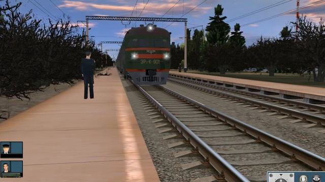 Trainz Simulator 12 PC ЭР2К-901 Зелёный Раритетная модель! смотреть онлайн