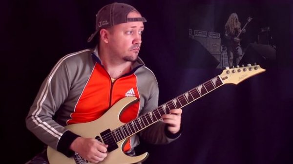 Dimebag Darrell IDOL Damage Plan Live Solo. Full Cover