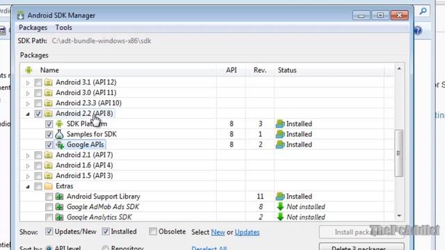 Tutorial Developpement d'Une Application Android Installer SDK et Paramétrer l'Emulateur Tutoriel 3 смотреть онлайн