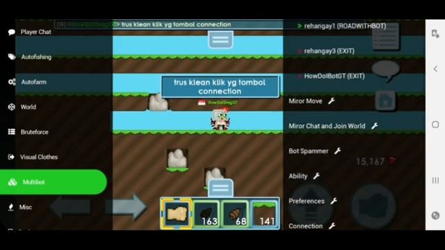 Cara Pake Bot Di Android ft. PowerKuy - Growtopia Indonesia смотреть онлайн