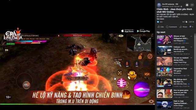ERA OF LORENCIA : NEW MU ONLINE ON MOBILE смотреть онлайн