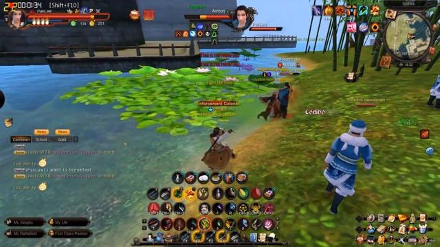Age of Kungfu Tangmen use rage Snow Sword vs set 1 RG смотреть онлайн