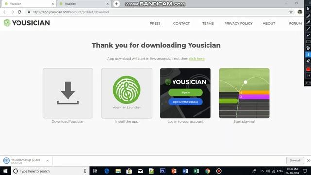 HOW TO DOWNLOAD YOUSICIAN ON LAPTOP |🎸GUITAR🎸|🎹PIANO🎹|🎤VOICE🎤| смотреть онлайн