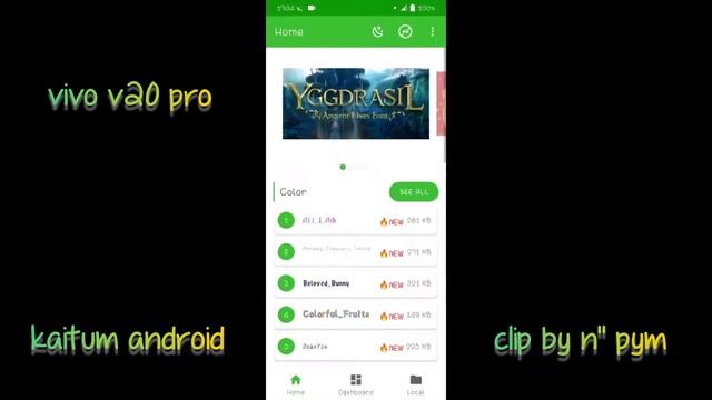 เปลี่ยนฟอนต์ วีโว่ v20 pro android 10 11 custom font ttf | kaitum android смотреть онлайн