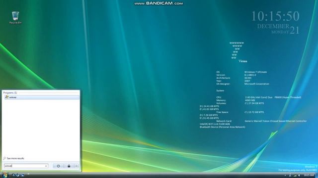 Windows 7 Ultimate (Build 6801) смотреть онлайн