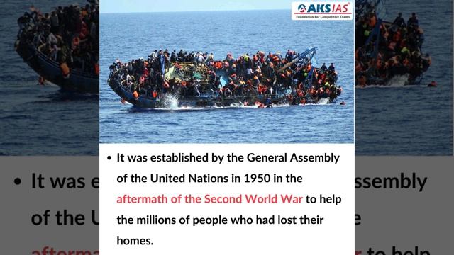 United Nations High Commissioner for Refugees |UPSC|APPSC|TSPSC|AKS IAS смотреть онлайн