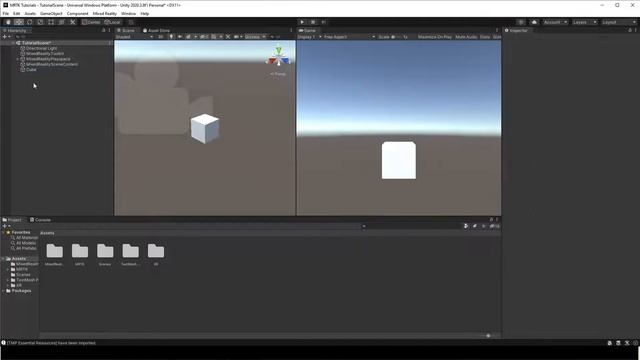 Getting Started with Unity for Hololens2 | Tutorial смотреть онлайн