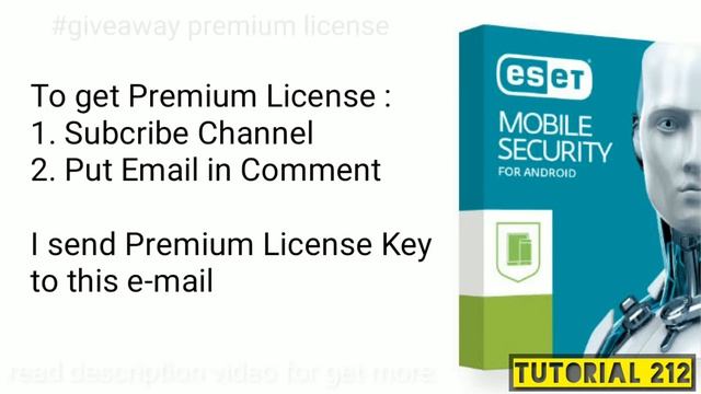 License Eset Mobile Security [ Premium ] #giveaway #eset смотреть онлайн