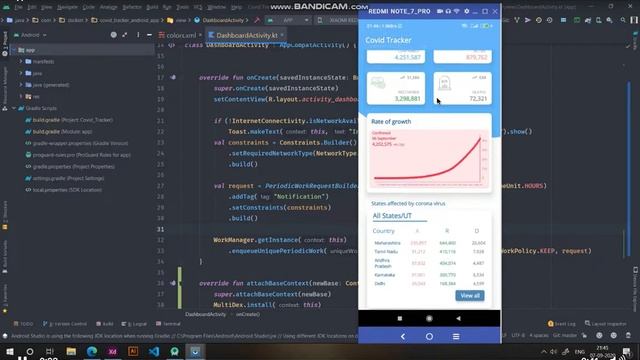 Building a COVID Tracker Android App | Tathastu | Twowaits смотреть онлайн