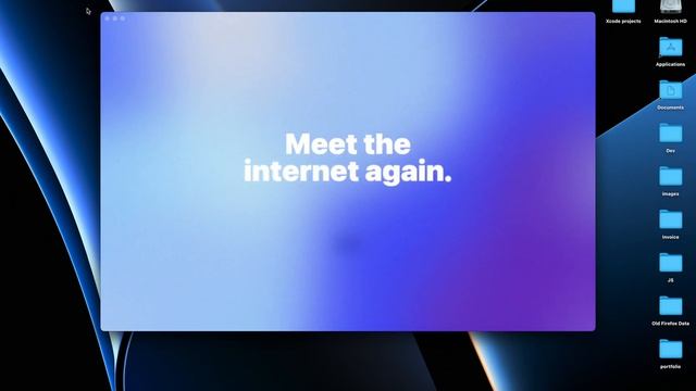 Arc Browser for Mac Welcome Intro (2022) смотреть онлайн